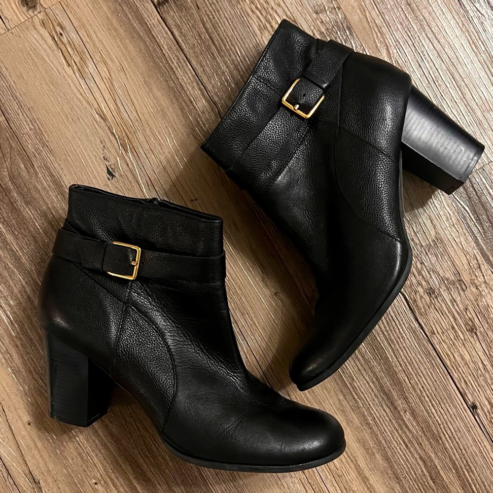 Cole Haan Rhinecliff Grand Signature Black Ankle Boot | (W) 10.5  Retail: $180